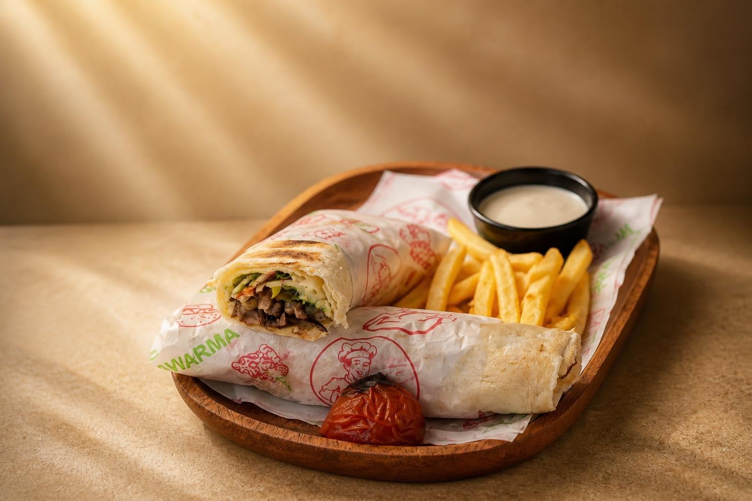 Meat Shawarma Sandwich